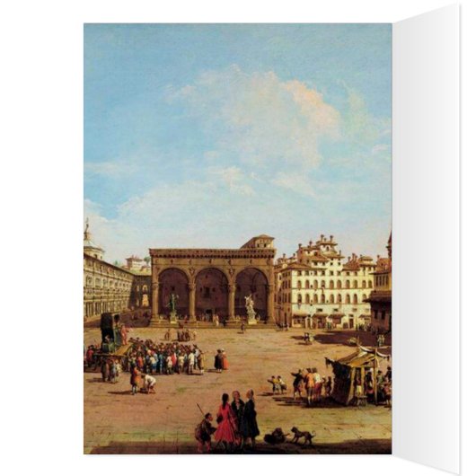 フィレンツェのザピアッツァデッラシニョリア (内側 (左))