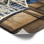 フィレンツェのテネシー川のオニール橋 ポスター (角)