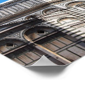 フィレンツェのドゥオモとバプティストリーのポスター ポスター (角)