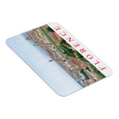 フィレンツェのパノラマビュー冷蔵庫用マグネット マグネット (右側)