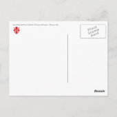 フィレンツェのパノラマビュー,イタリアのはがき ポストカード (裏面)