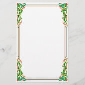 フィレンツェのモダンな静止した 便箋 (正面)