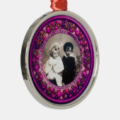 フィレンツェのルネサンスは写真テンプレート実を結びます メタルオーナメント (右)