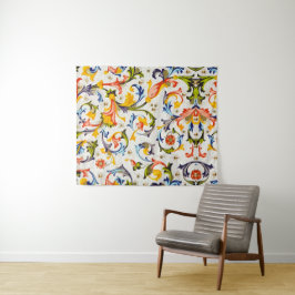 フィレンツェのルネサンス フラワースワール、花 タペストリー