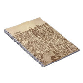 フィレンツェの中世木版画 ノートブック (右側)