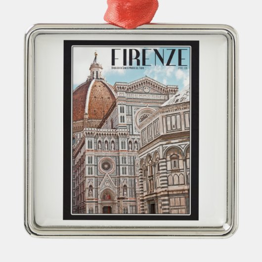 フィレンツェの大教会堂 メタルオーナメント (正面)