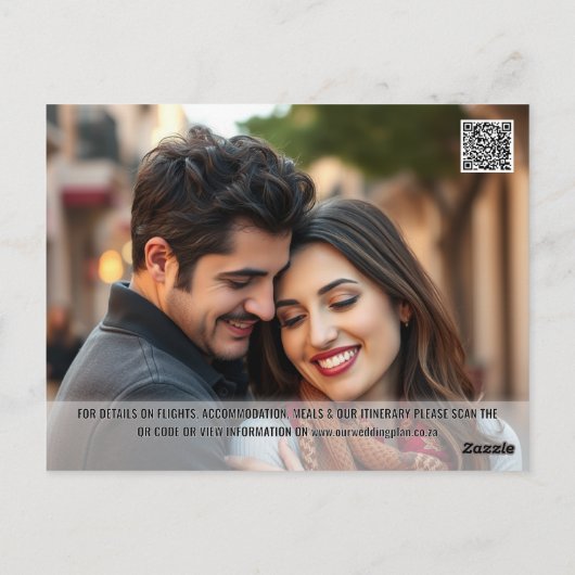 フィレンツェの水の色の写真の日付を保存イタリア ポストカード (裏面)