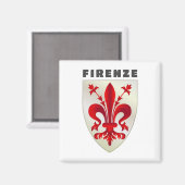 フィレンツェの紋章 マグネット (正面/裏面)