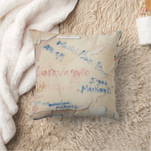 フィレンツェの落書き クッション (ブランケット)