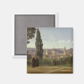 フィレンツェの表示 マグネット (正面/裏面)