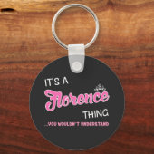 フィレンツェの話だ、君には分からないよ キーホルダー (正面)