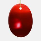 フィレンツェの赤のルビーのイタリアンな台所 セラミックオーナメント (裏面)