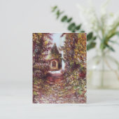 フィレンツェの静かな秋 トスカーナの風景 ポストカード (スタンド正面)