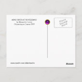 フィレンツェの静かな秋 トスカーナの風景 ポストカード (裏面)