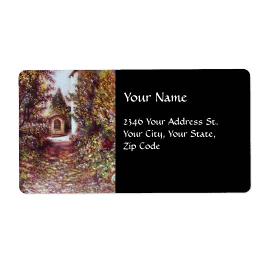 フィレンツェの静かな秋 ラベル (正面)