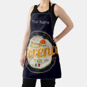 フィレンツェの首都トスカーニイタリアヴィンテージ土産 エプロン (インサイチュ)