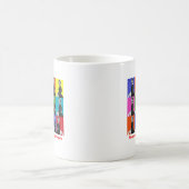 フィレンツェのnightengale POPARTのTシャツ及びギフト コーヒーマグカップ (中央)