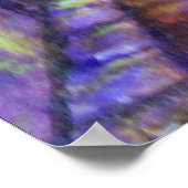 フィレンツェアンティーク路地ビューチャーチチェステッロ ポスター (角)