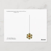 フィレンツェアンティーク路地ビューチャーチチェステッロ ポストカード (裏面)