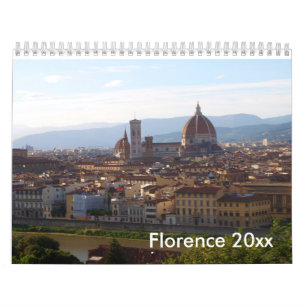 フィレンツェイタリアの写真撮影 カレンダー