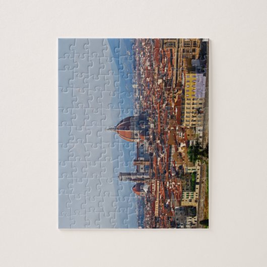 フィレンツェイタリアの大教会堂の眺め ジグソーパズル (縦)