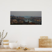 フィレンツェイタリアプリント ポスター (キッチン)