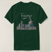 フィレンツェイタリアンフィレンツェ土産ヨーロッパItaly Tra Tシャツ (デザイン正面)