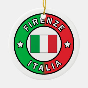 フィレンツェイタリア セラミックオーナメント