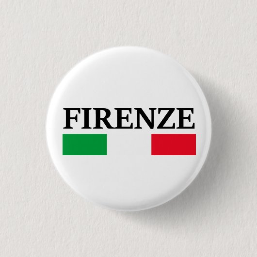 フィレンツェイタリア 缶バッジ (正面)