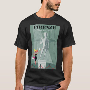 フィレンツェポスター Tシャツ