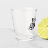 フィレンツェ司教の聖ゼノビウス ショットグラス (左)