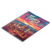 フィレンツェ夕日 ノートブック (左側)