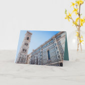 フィレンツェ大聖堂 カード (黄色い花)