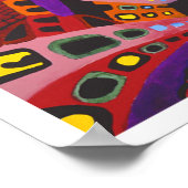 フィレンツェ屋根 ポスター (角)