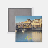 フィレンツェ川岸 マグネット (正面/裏面)