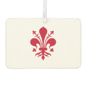 フィレンツェ州旗を持つ車の空気フレッシュ,イタリア カーエアーフレッシュナー (裏面)