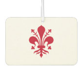 フィレンツェ州旗を持つ車の空気フレッシュ,イタリア カーエアーフレッシュナー (正面)