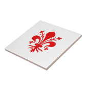 フィレンツェ市国旗のイタリアの記号 タイル (側面)