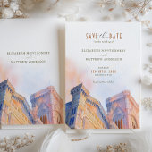 フィレンツェ救イタリアDuomo-the-Date 招待状