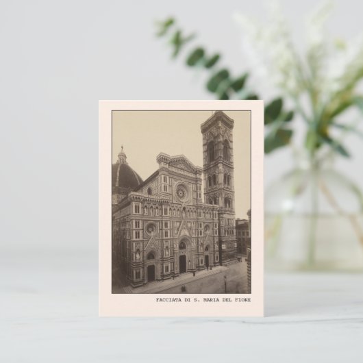 フィレンツェ教会ファシアタディSマリアデルフィオーレ ポストカード (スタンド正面)