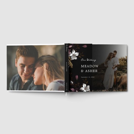 フィレンツェ暗いフローラと結婚写真 ゲストブック (全面)