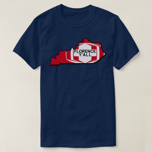 フィレンツェ水塔州Tシャツ Tシャツ (デザイン正面)