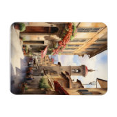 フィレンツェ水彩画 マグネット (横)