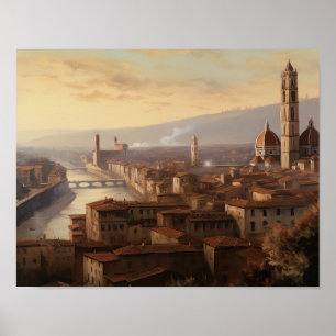 フィレンツェ絵画イタリア美術プリントポスター ポスター