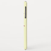 フィレンツェ赤ユリ(紋章の)フラ・ダ・リモノグラム Case-Mate iPhoneケース (裏面/左)