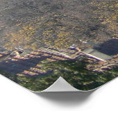 フィレンツェ、イタリアからの眺めPiazza Michelangelo ポスター (角)