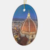 フィレンツェ、イタリアの大教会堂 セラミックオーナメント (左)
