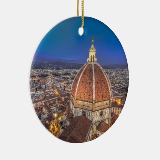 フィレンツェ、イタリアの大教会堂 セラミックオーナメント (右)