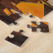 フィレンツェ・イタリアの橋 ジグソーパズル (側面)