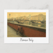 フィレンツェ、イタリアヴィンテージ写真 シーズンポストカード (正面)